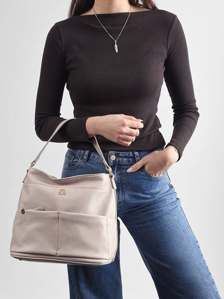 Schoudertas Soft Lulu castagnette Roze soft AISSAM ander zicht 1